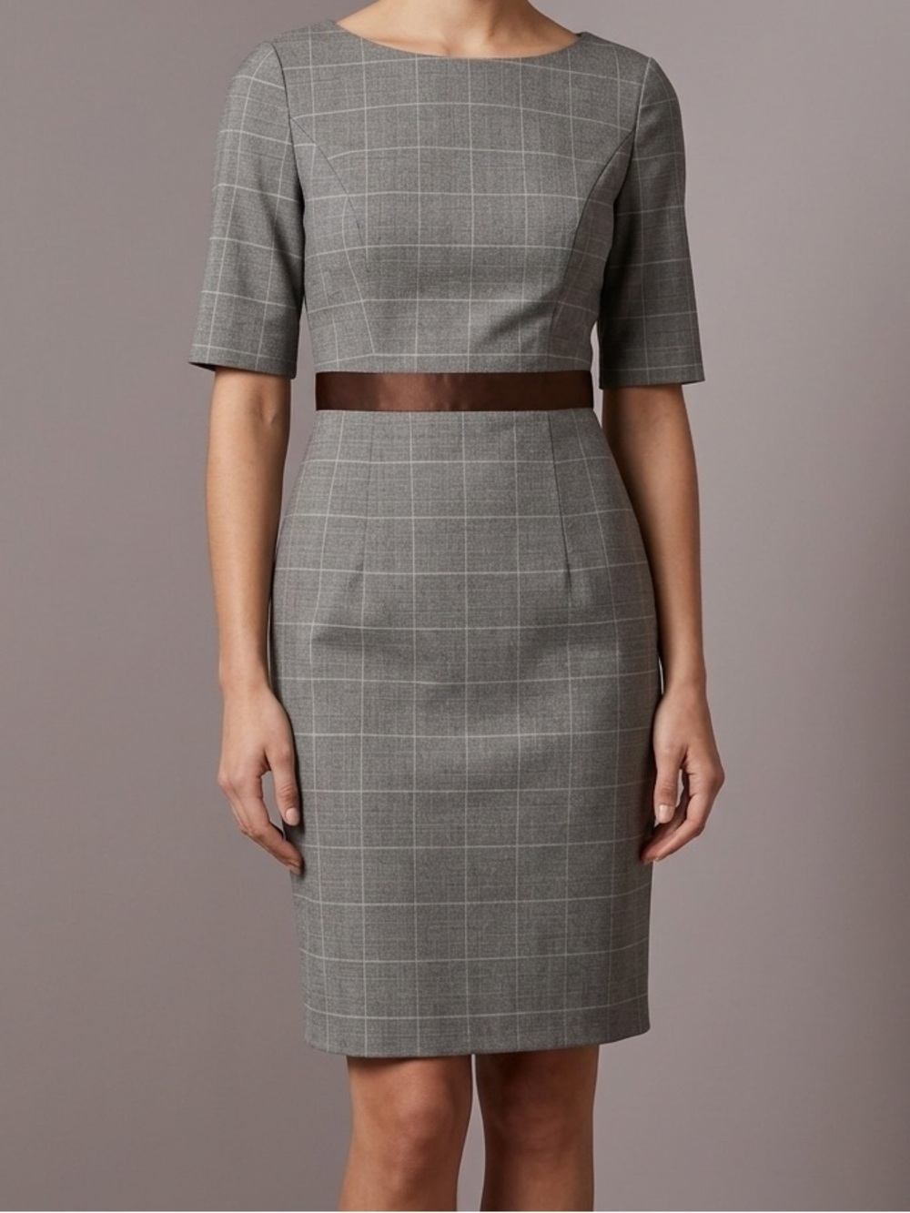 Chapter One Plaid Dress